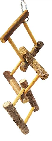 צעצוע לטיפוס ציפורים מעץ